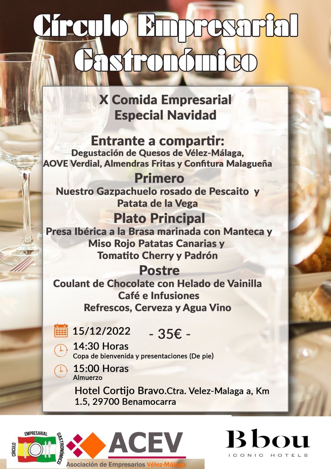 X Círculo gastronómico de la ACEV