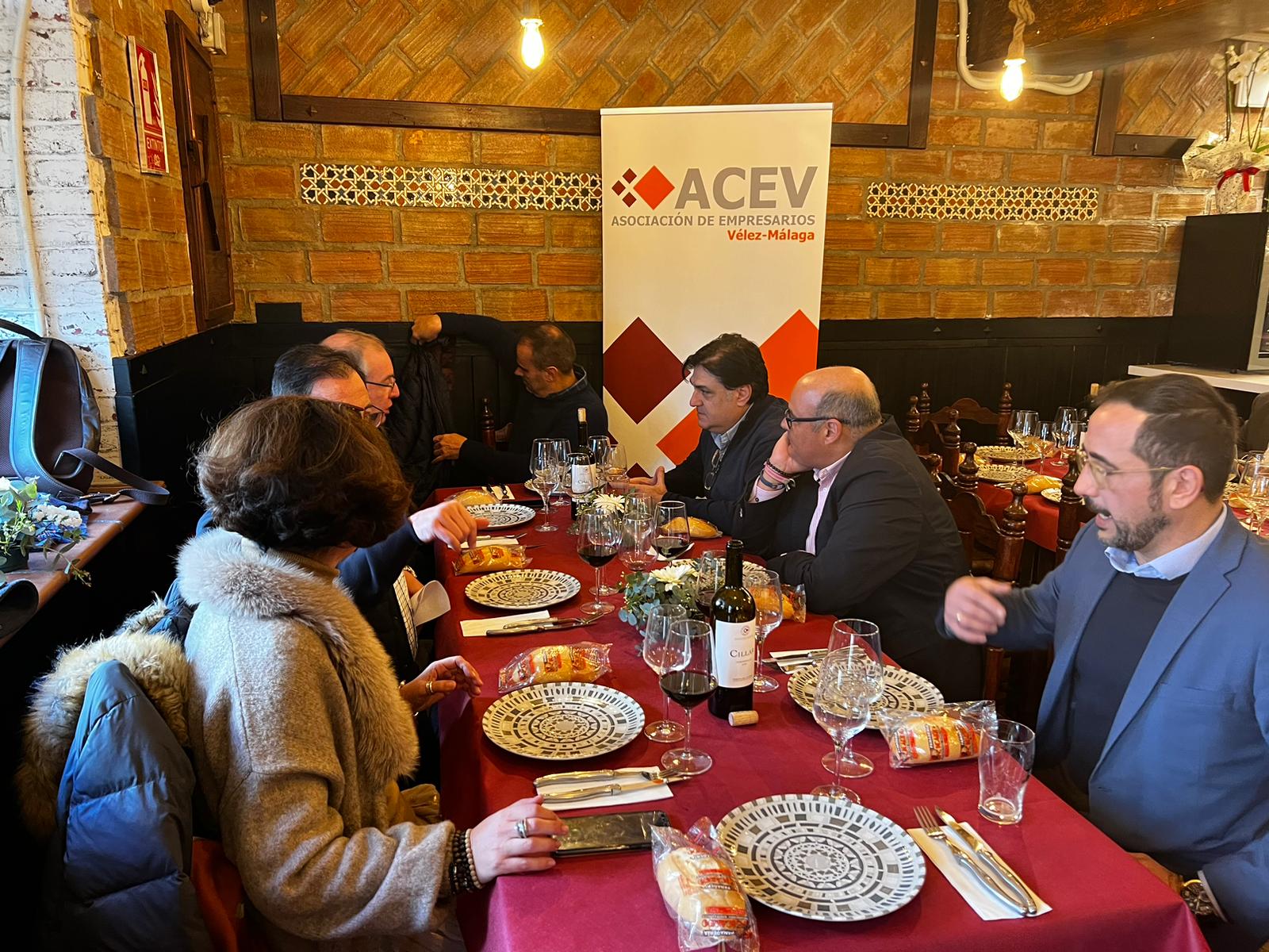 XI Comida empresarial de la ACEV, en el Mesón Mae.